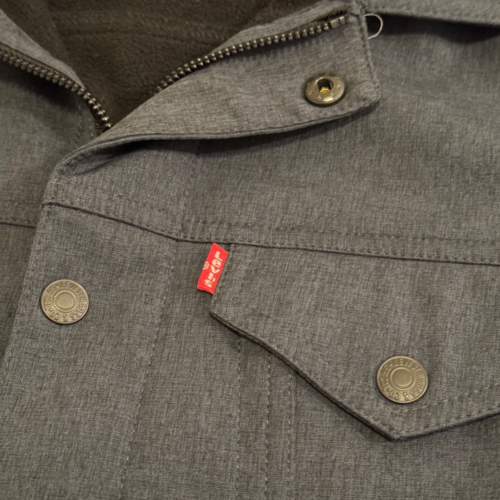 Levis Soft Shell Trucker Jacket - image 7